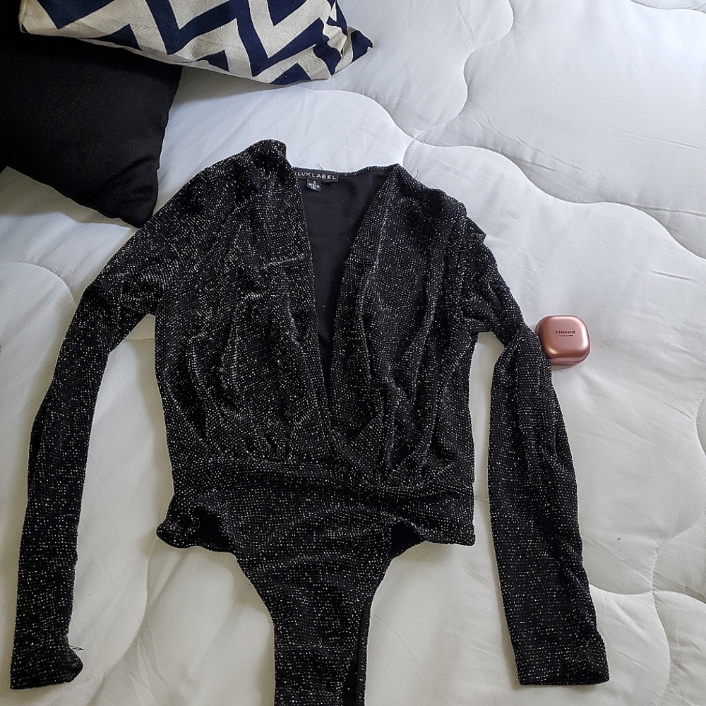 Plunging neckline Bodysuit